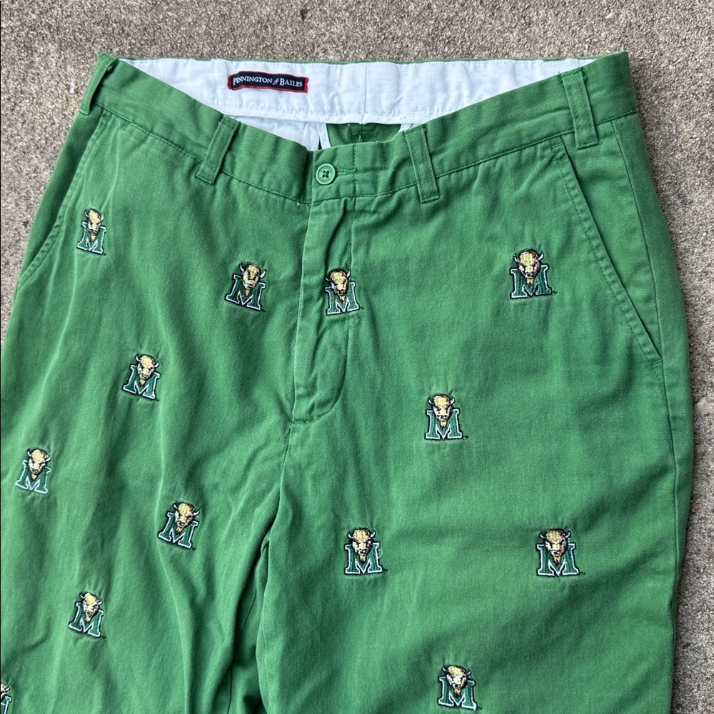 Marshall Thundering Herd Pennington & Bailes Stadium Pants size 32 football